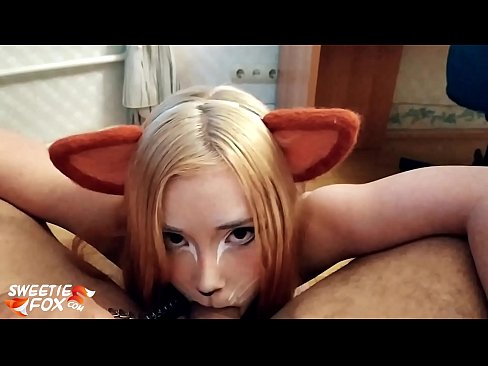 ❤️ Kitsune اس کے منہ میں ڈک اور سہ نگل ❤❌ مقعد فحش  ﹏